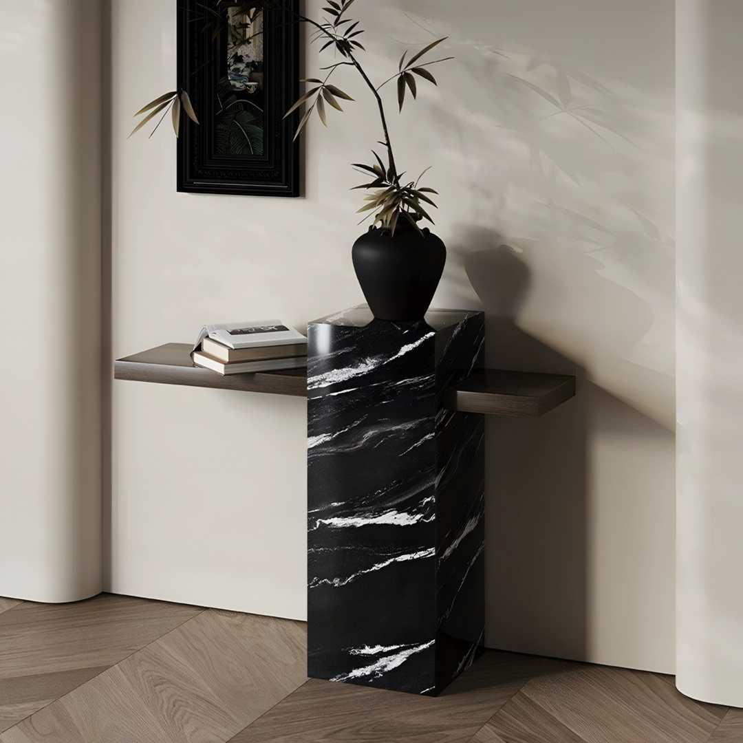 KRAIL Modern Marble Console Table