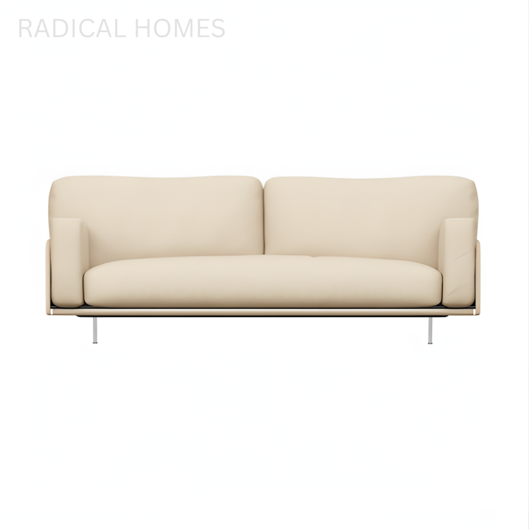 IDA Modern Leather Sofa - Radical Homes Singapore