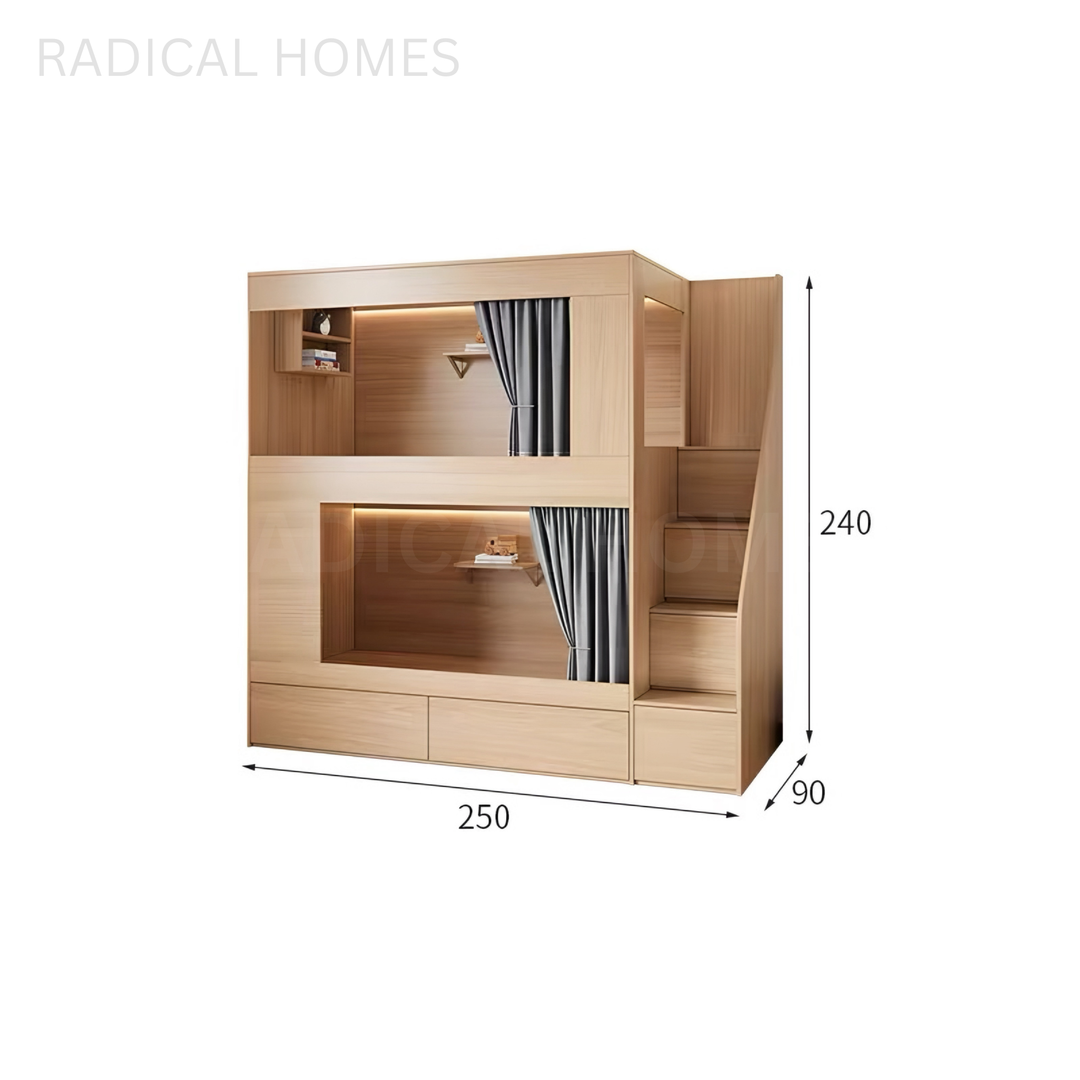 BEARE Modern Double Decker Bedframe
