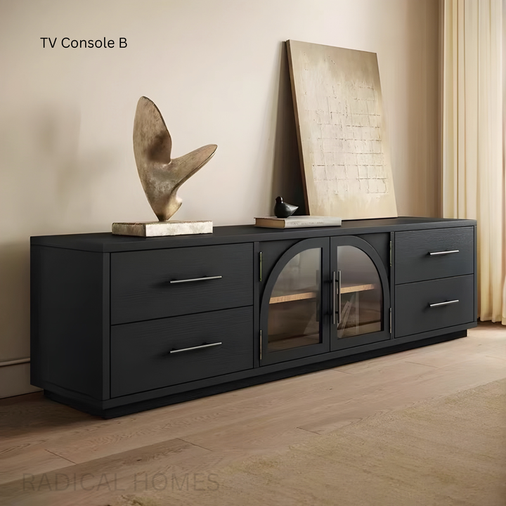 VARELLE Vintage Solid Wood TV Console