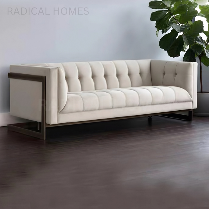 FISSUE Victorian Velvet Sofa - Radical Homes Singapore
