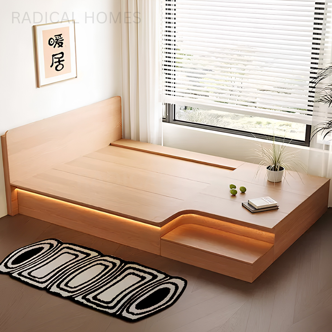 AIZIO Japanese Platform Bedframe