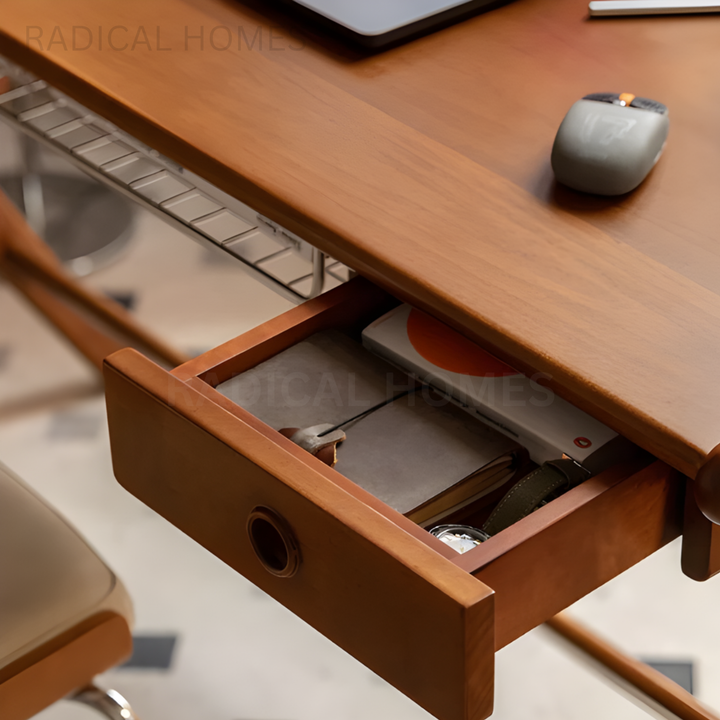 JORI Modern Solid Wood Study Table - Radical Homes Singapore
