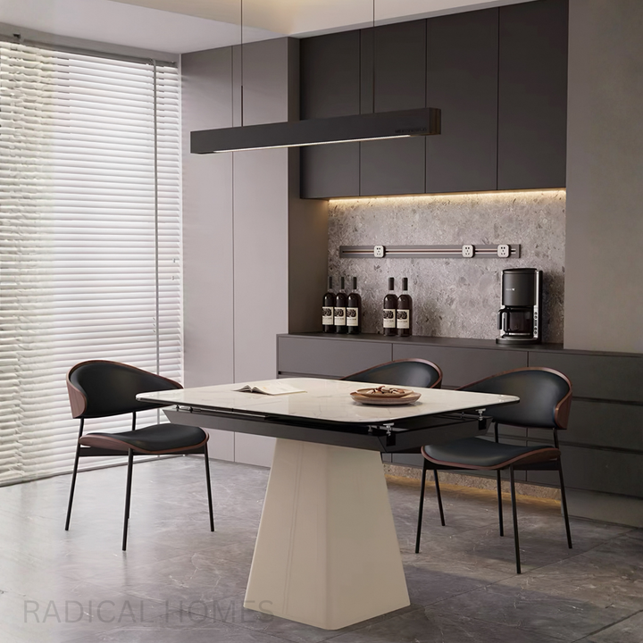 QUADRIA Extendable Sintered Stone Dining Table