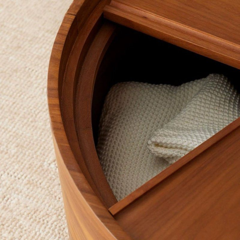 OKEAL Storage Coffee Table