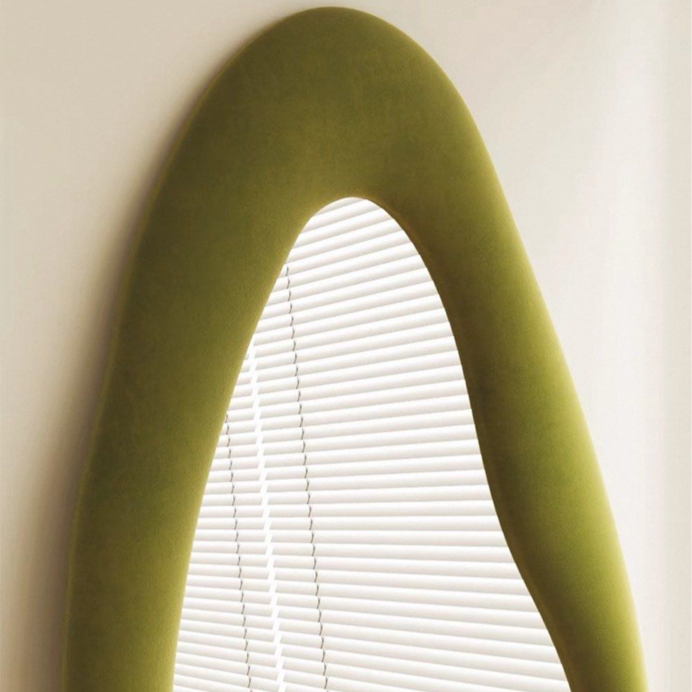 AUOEL Modern Suede Mirror