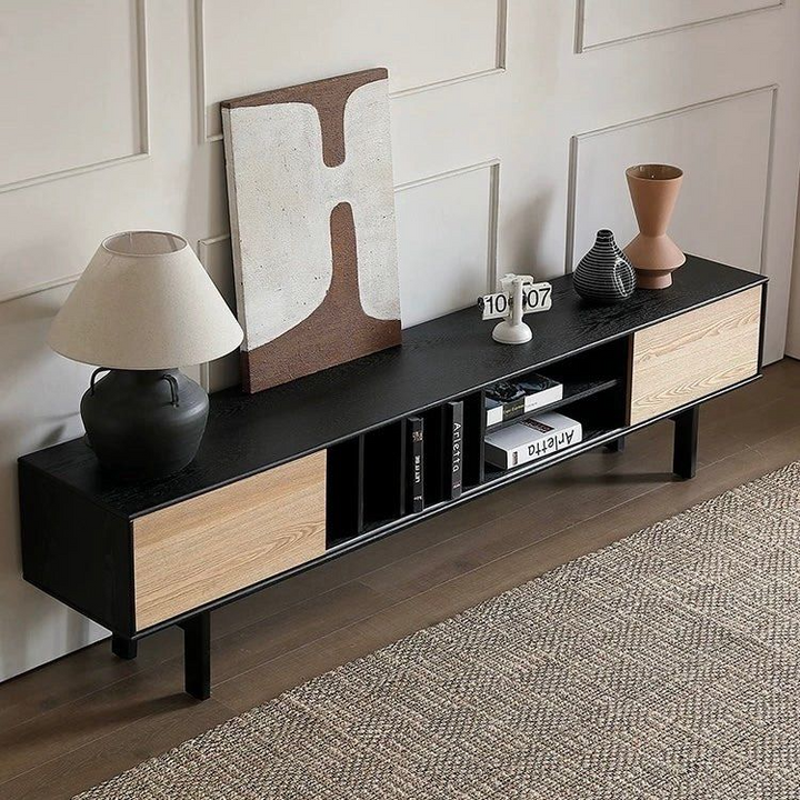 KIORS Modern Solid Wood TV Console