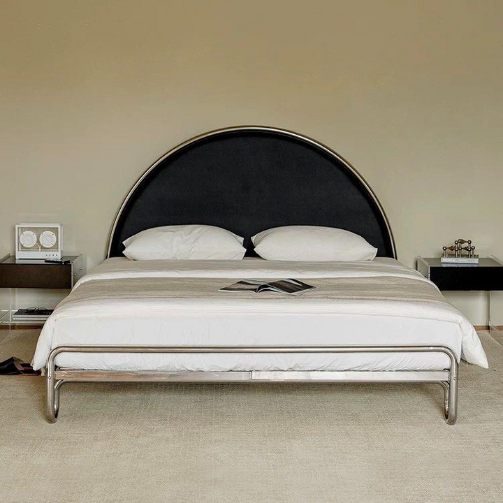 KALFON Modern Stainless Steel Bedframe