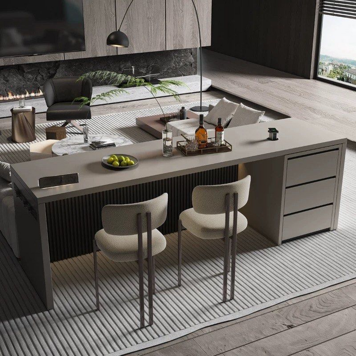 ALRIC Modern Sintered Stone Bar Table