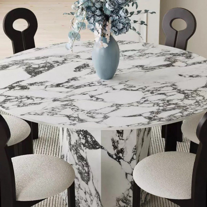 VILDA Modern Marble Dining Table