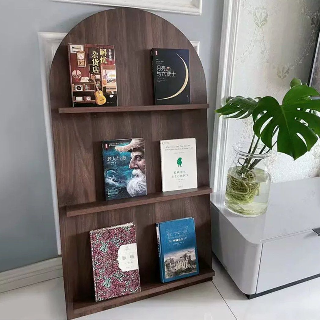 TRIZIAN Rustic Walnut Shelf