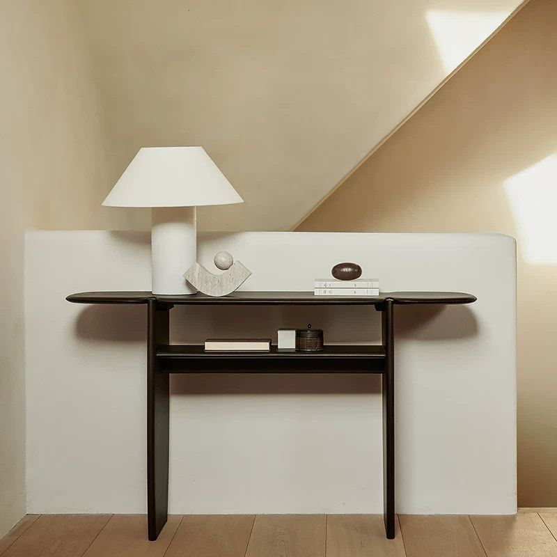 FREICA Modern Solid Wood Console Table