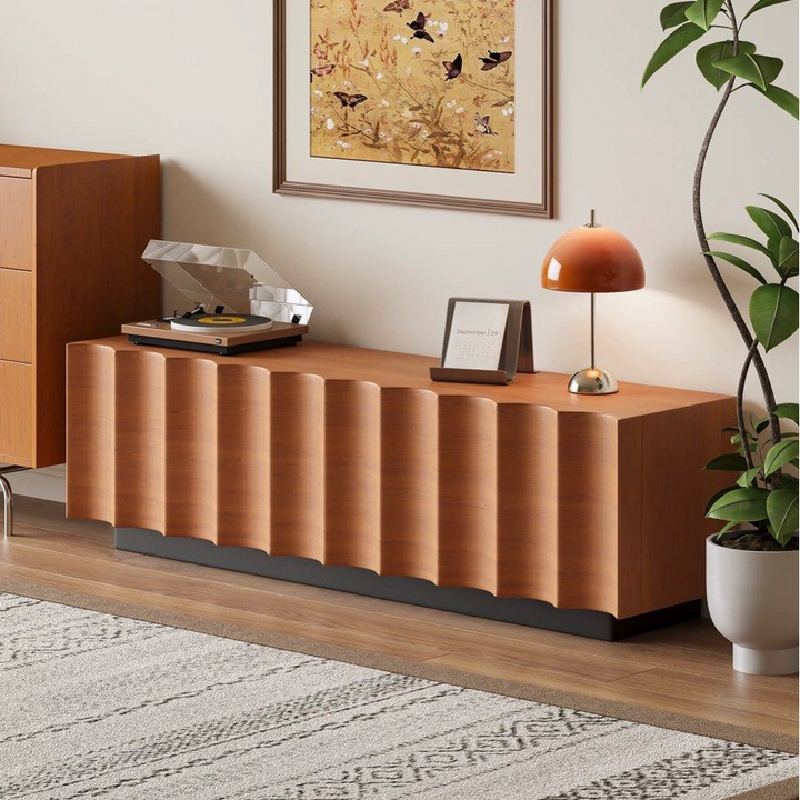 MAXIN Modern Solid Wood TV Console