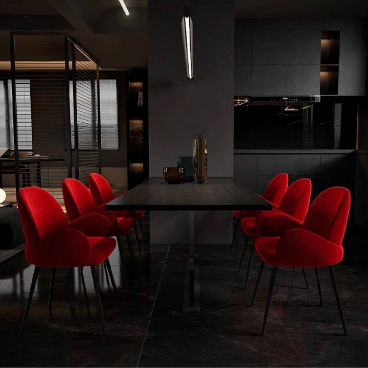 JIEA Modern Fabric Dining Chair