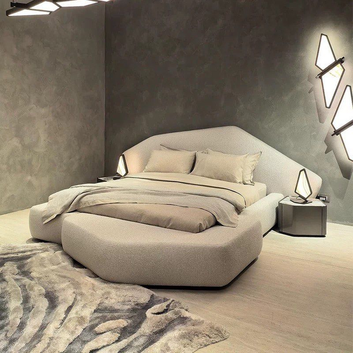 JERAE Modern Fabric Bedframe