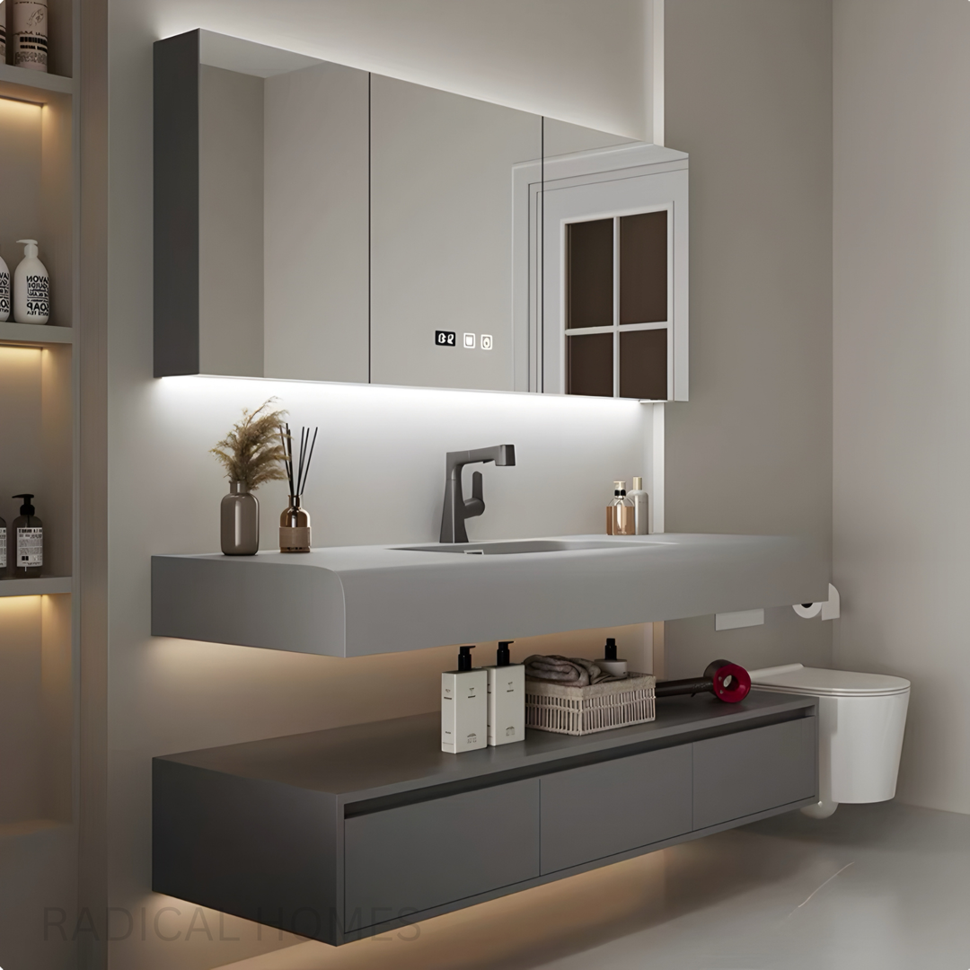 AUREX Modern Bathroom Vanity Set - Radical Homes Singapore