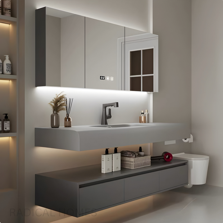 AUREX Modern Bathroom Vanity Set - Radical Homes Singapore