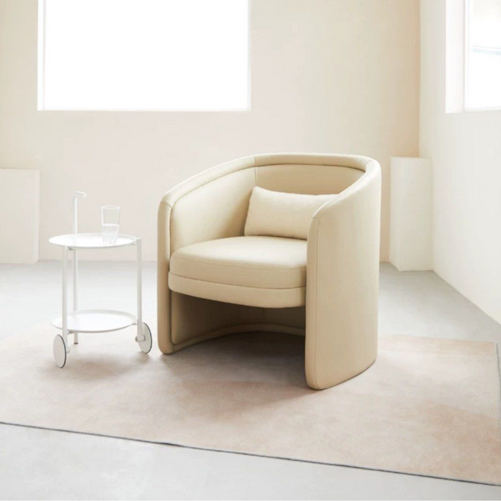 JAYDEN Modern Leather Armchair