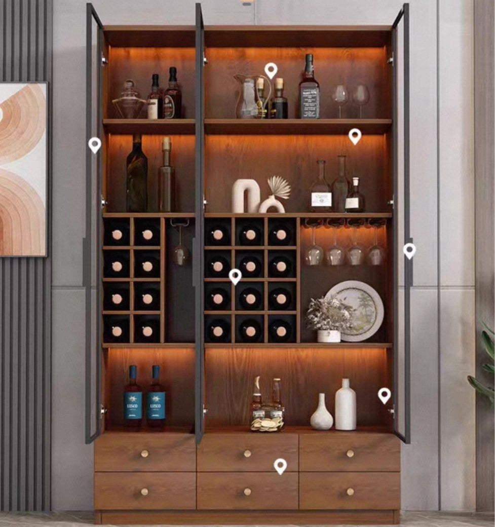 GELORO Modern Wine Cabinet