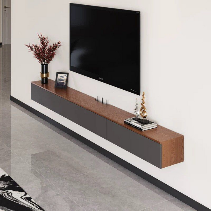 UREO Modern Solid Wood TV Console