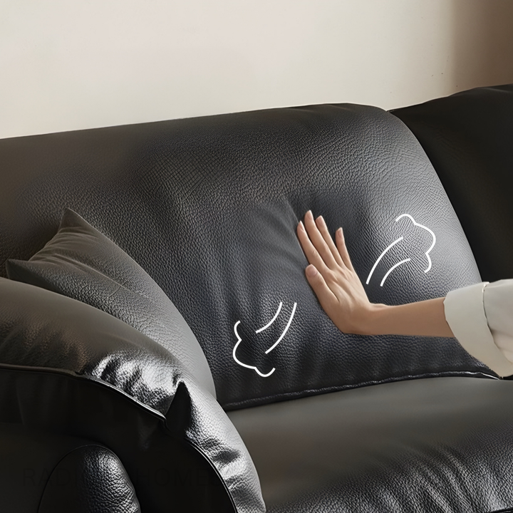 BILL Modern Genuine Leather Sofa