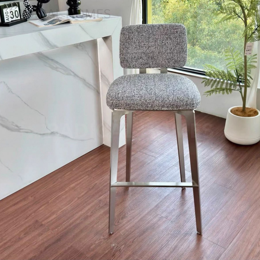 AUTOM Modern Fabric Bar Stool