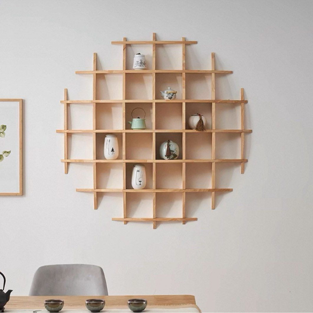 SHANS Sphere Waffle Wall Shelf