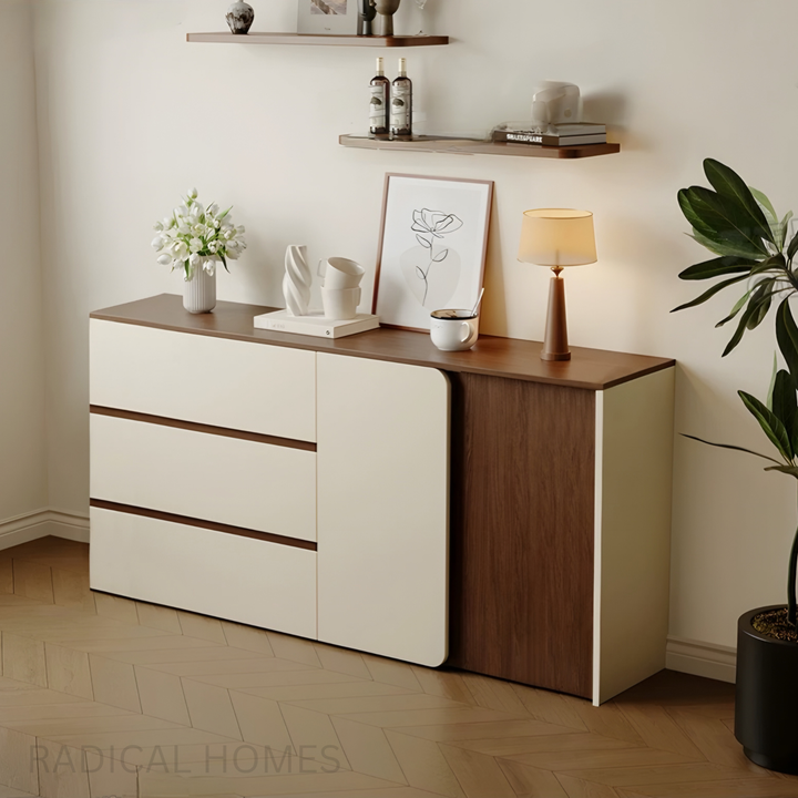 HYLAND Rustic Walnut Sideboard