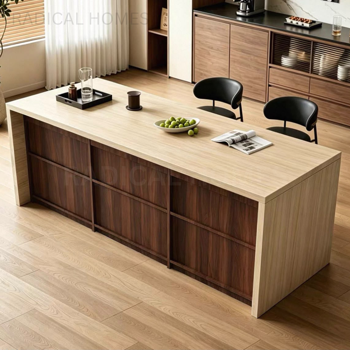 PUORE Modern Luxury Sintered Stone Island Dining Table