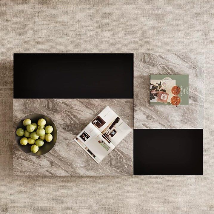 TRISTOA Modern Sintered Stone Coffee Table