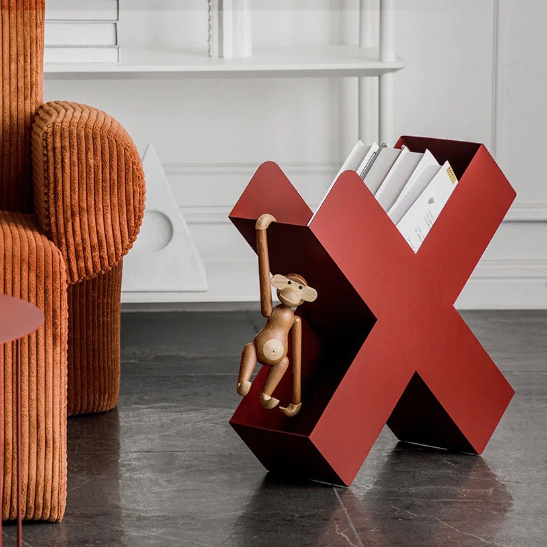 JOSENILD Metal Bookcase