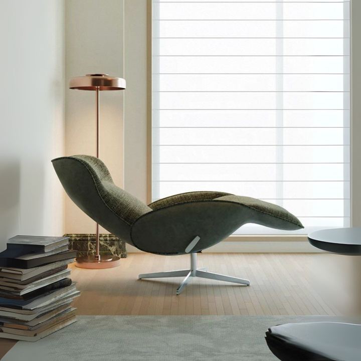 GRACE Modern Extendable Rotating Lounge Chair