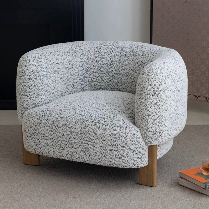 TRUSION Modern Fabric Lounge Chair