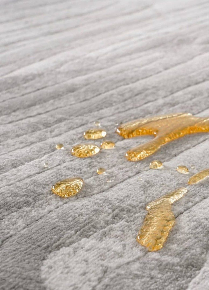 GRAYED Modern Water Resistant Rug