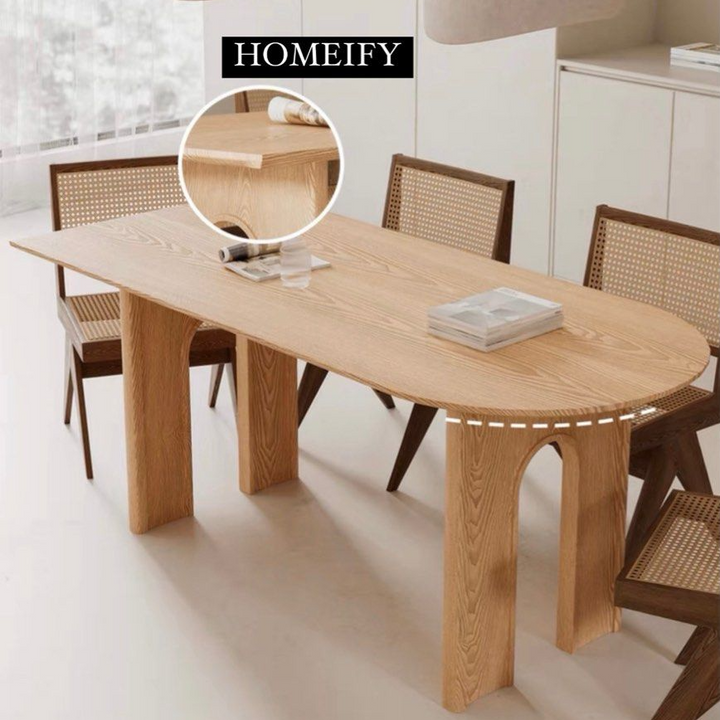 JACKSON Modern Wood Dining Table