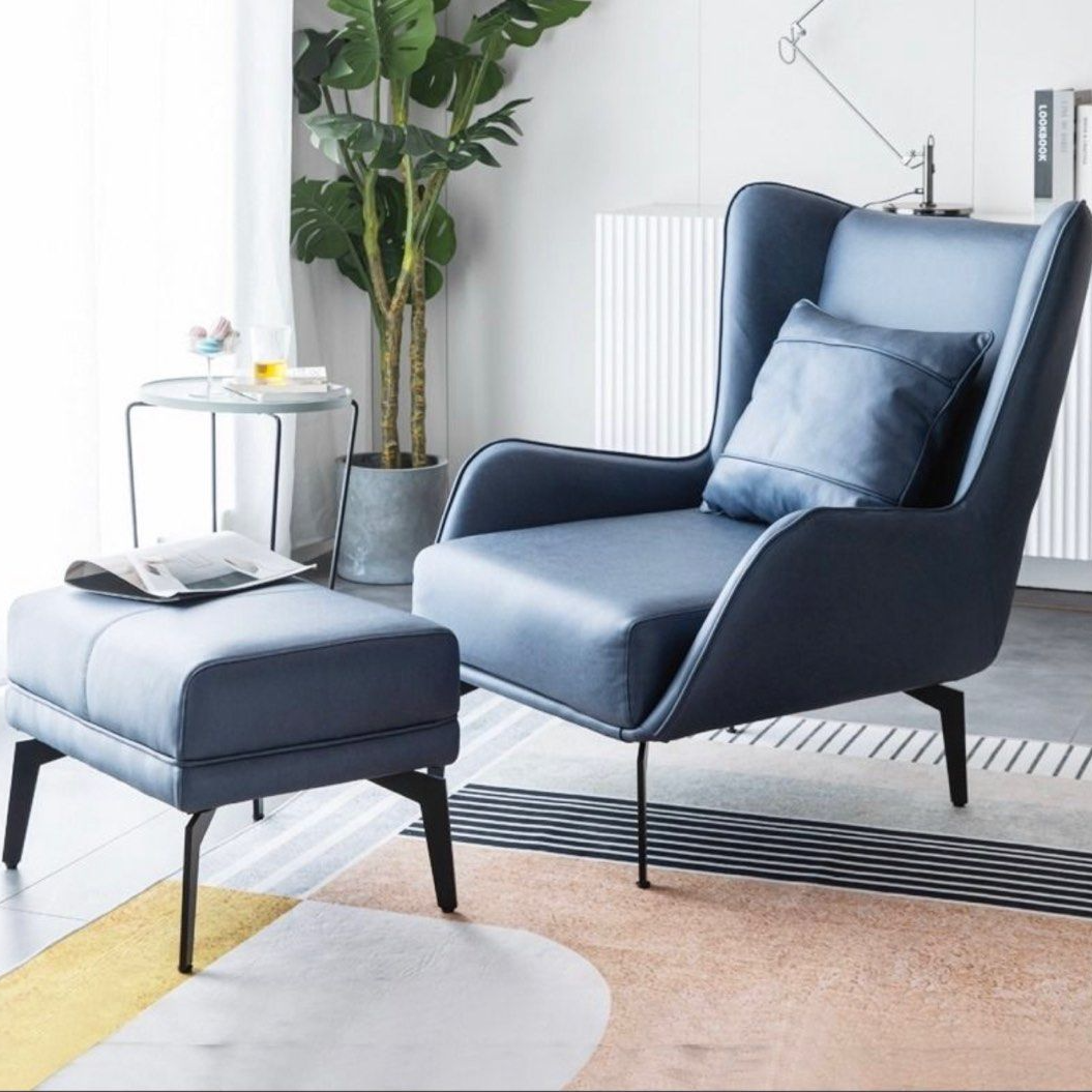 TANNER Modern Leather Armchair