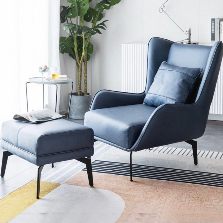 TANNER Modern Leather Armchair