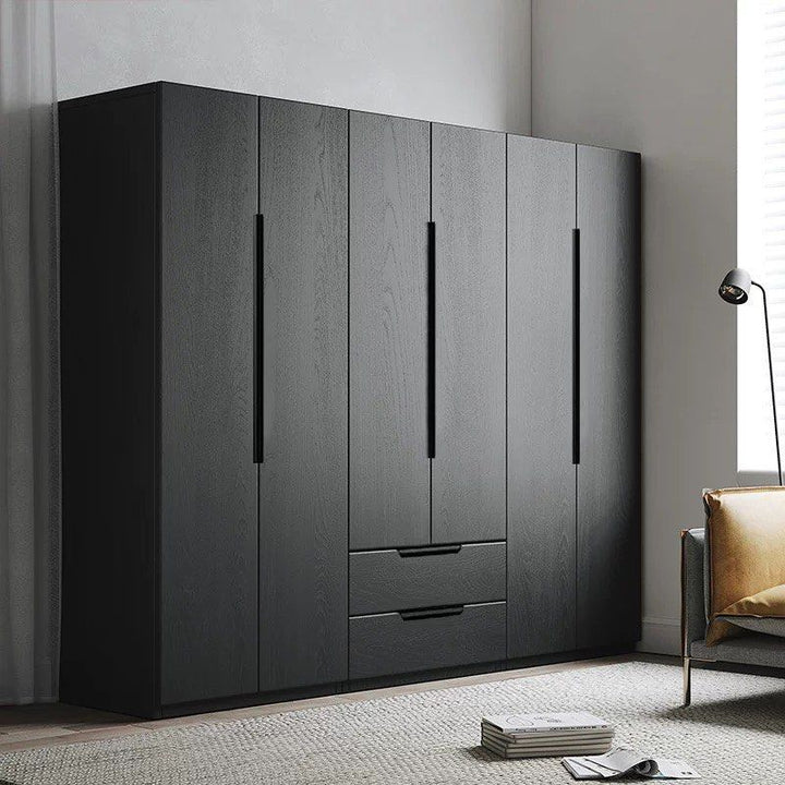 HENRYK Modern Black Wardrobe