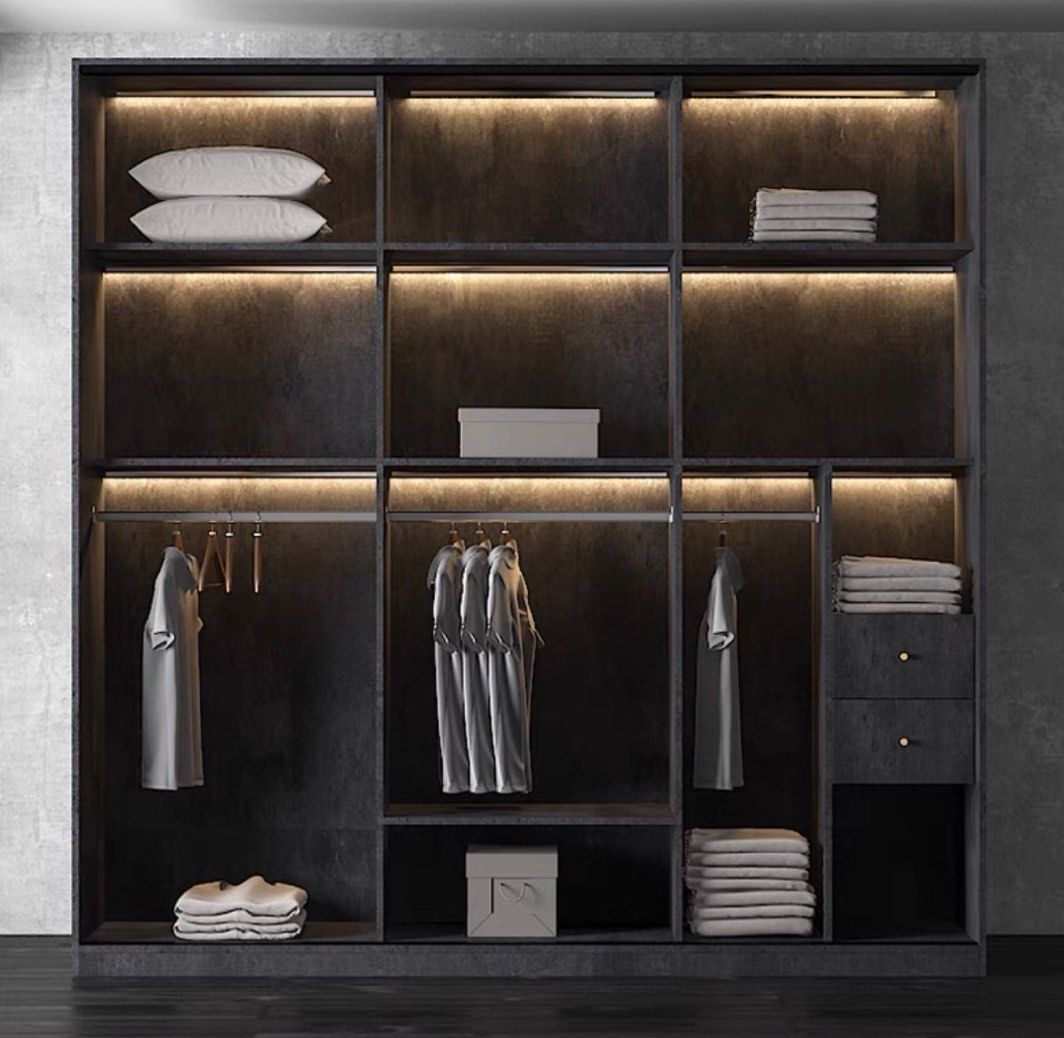Led Box Wardrobe FELICITAS Luxury Modern LED Wardrobe – Radical Homes