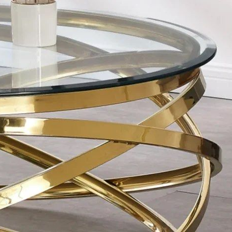 PUGH Modern Glass Coffee Table