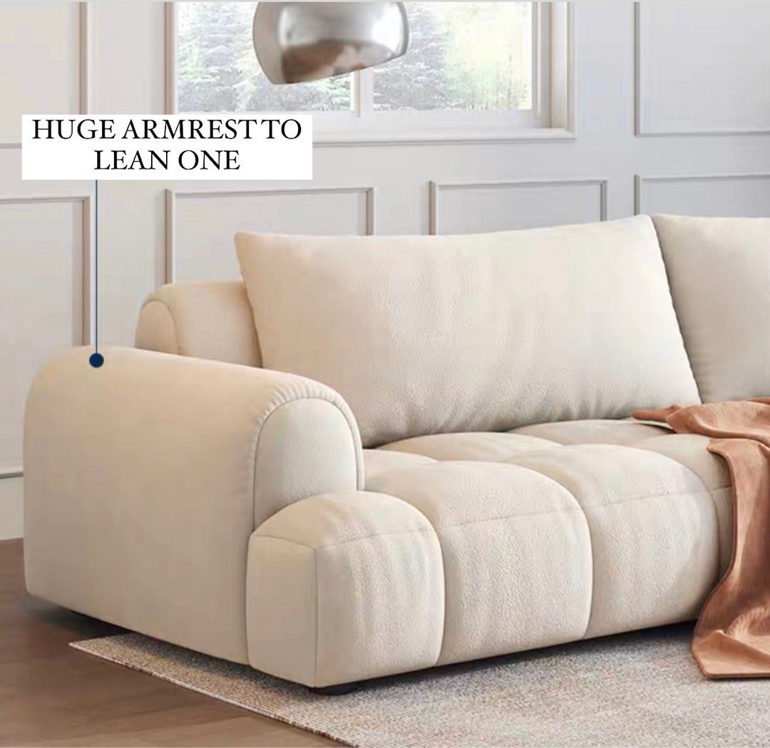 DURVELLA Modern Fabric Sofa