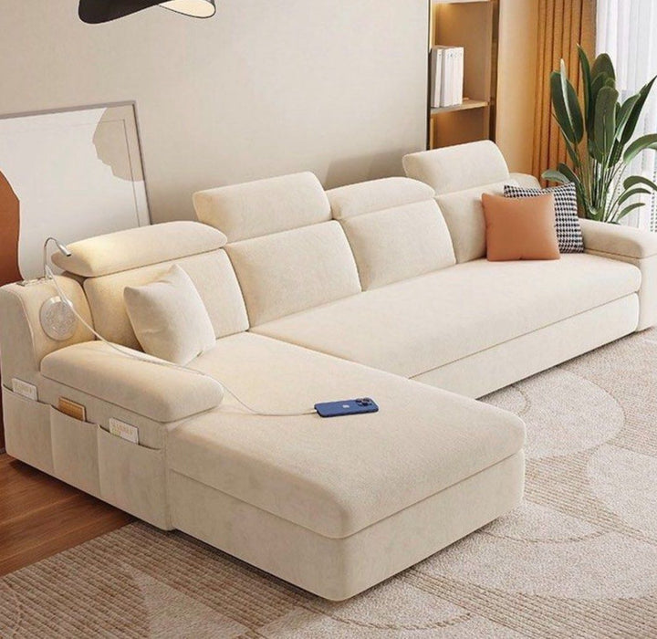 AMIRAE Modern Sofa Bed With Storage