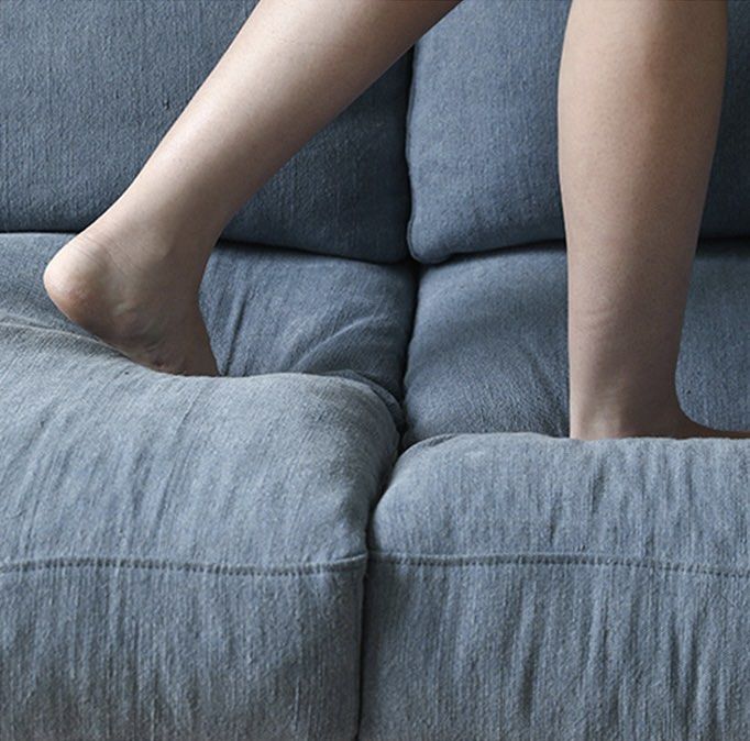 AVERRA Modern Fabric Sofa