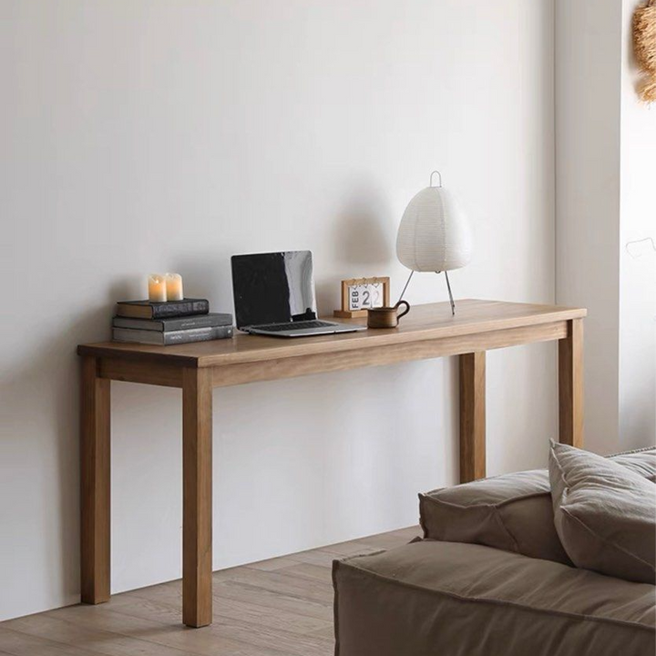 EUGEN Japandi Solid Wood Study Table