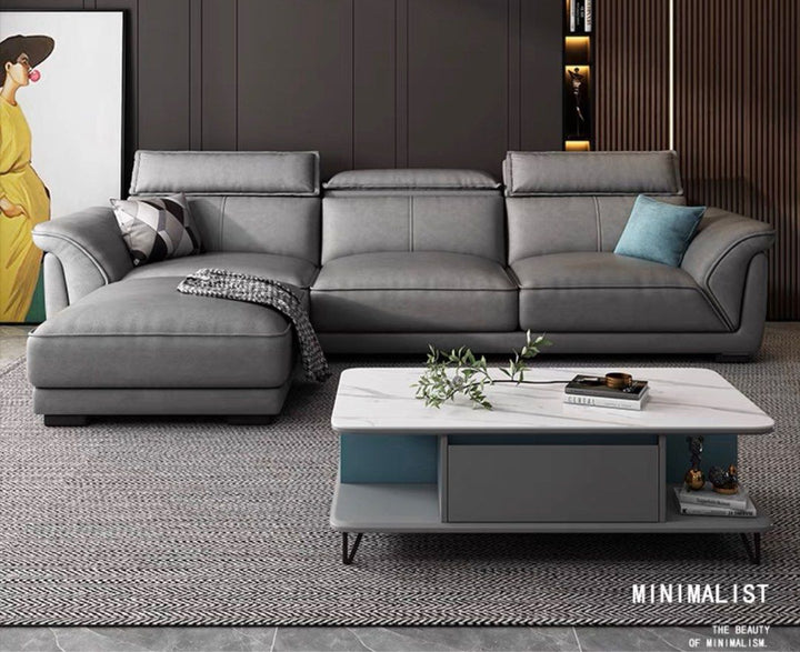 ELVARA Modern Fabric Sofa