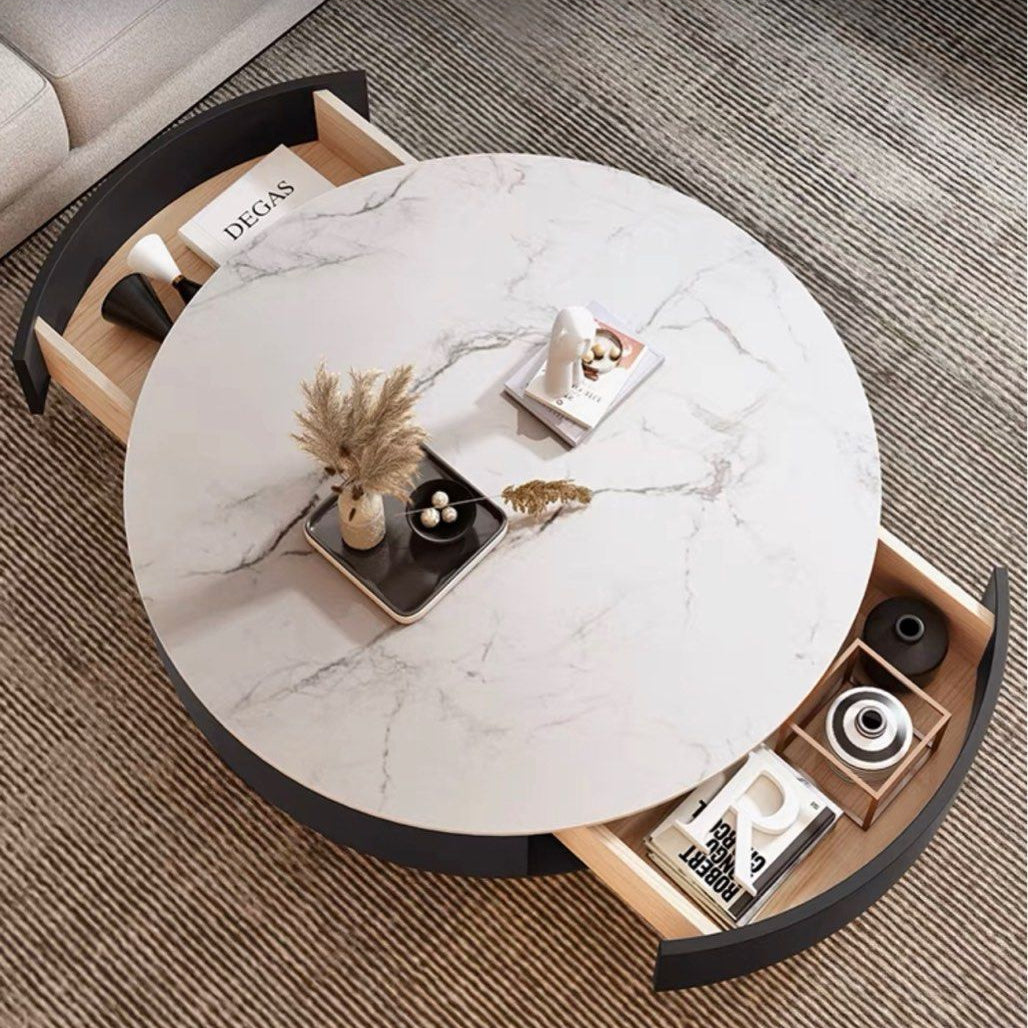 PANSINO Modern Slate Coffee Tables