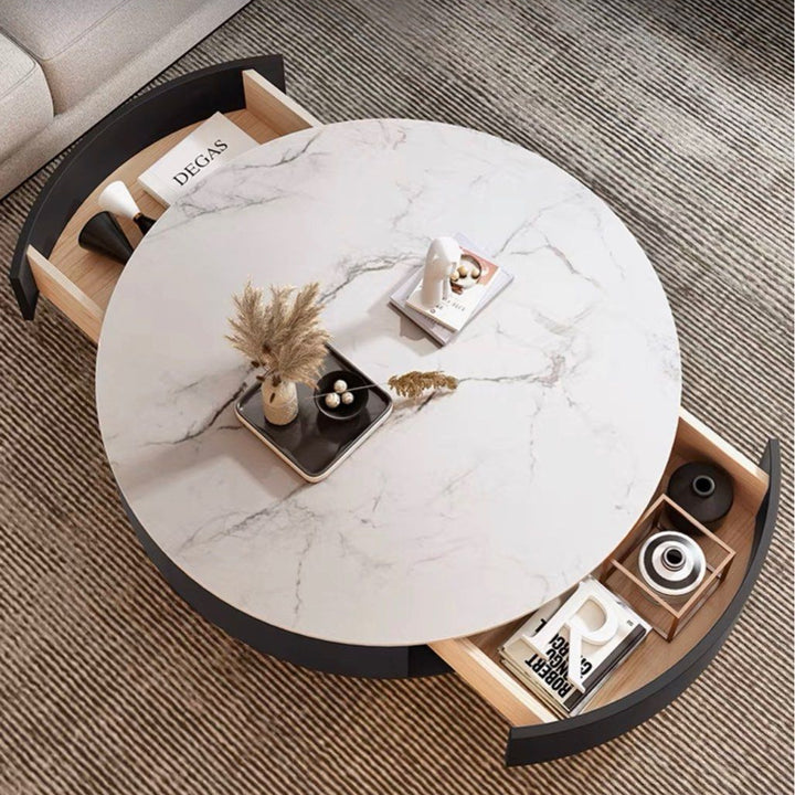 PANSINO Modern Slate Coffee Tables