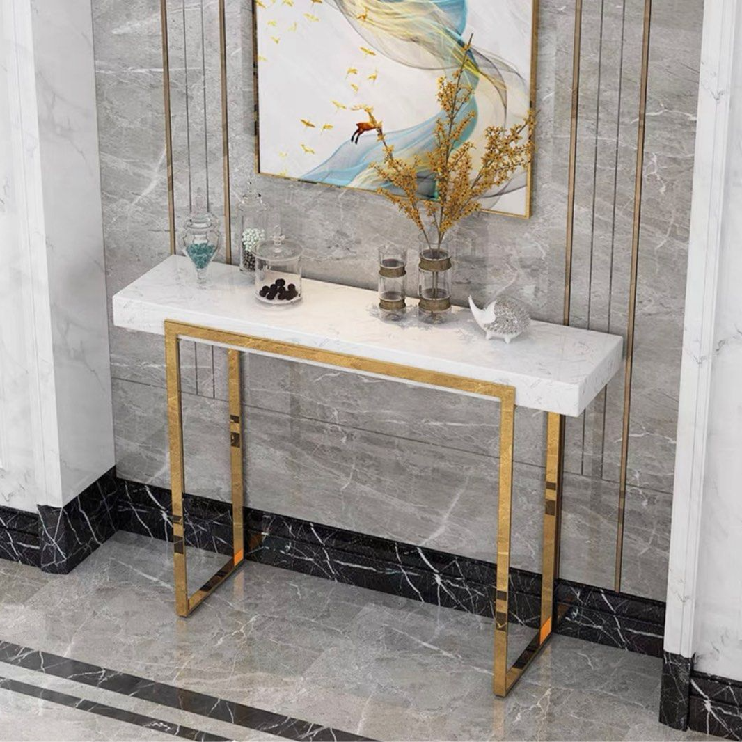 LUDWIG Modern Marble Console Table