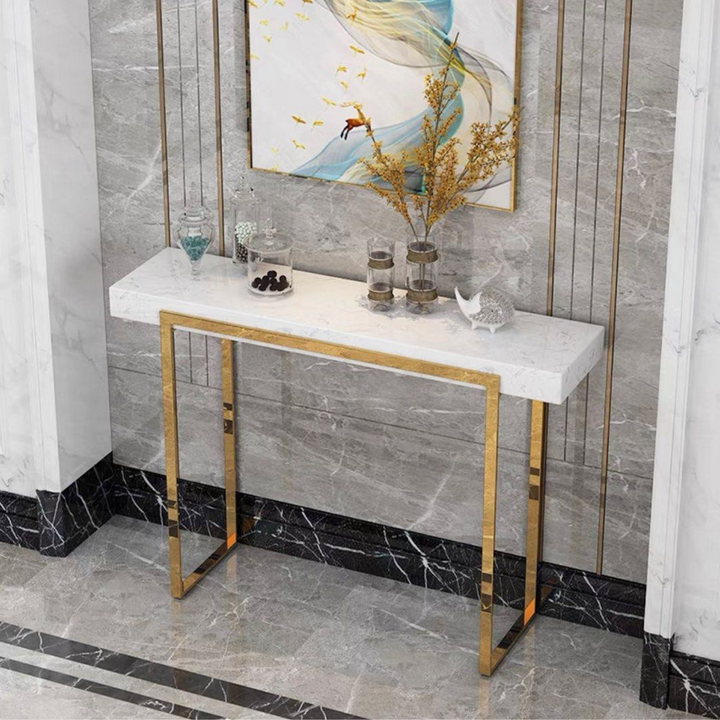 LUDWIG Modern Marble Console Table