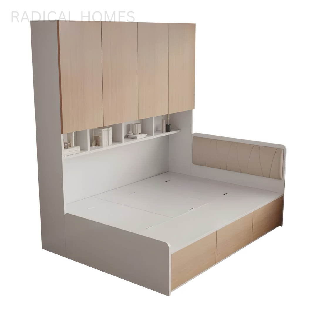 VARELON Modern Storage Bedframe - Radical Homes Singapore